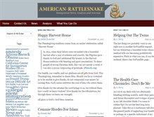 Tablet Screenshot of american-rattlesnake.org